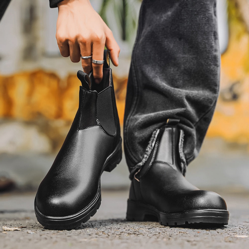Orion – Sztyblety męskie skórzane casual