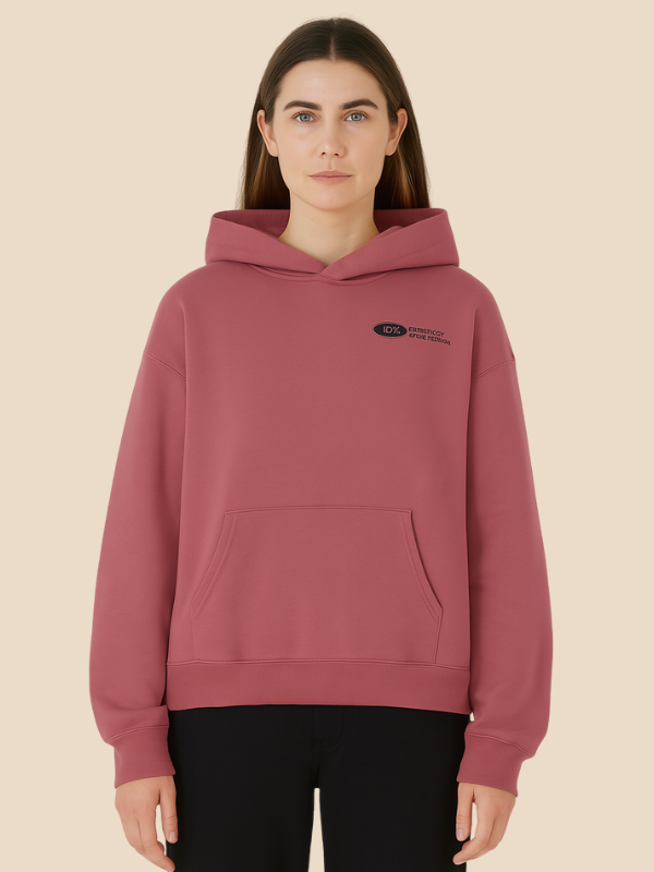 Anna – Bluza z kapturem oversize z nadrukiem streetwear