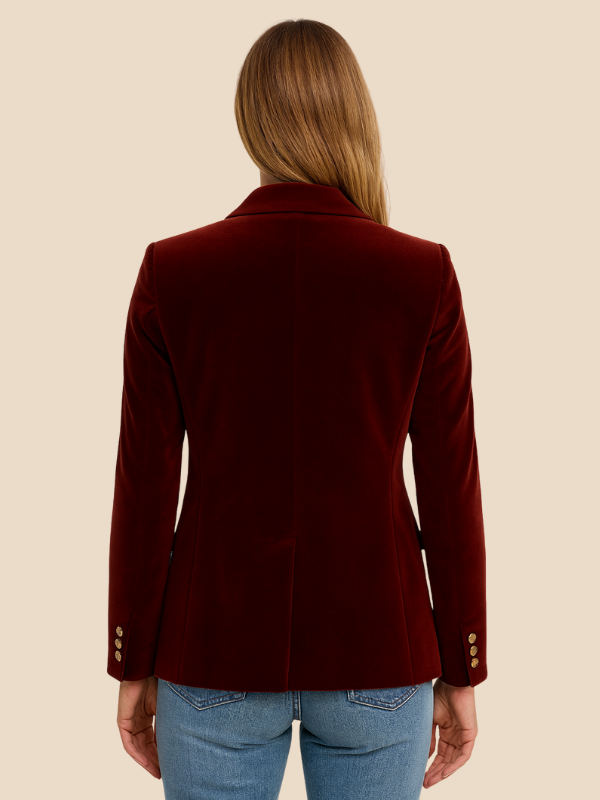 Lena – Elegancka marynarka welurow