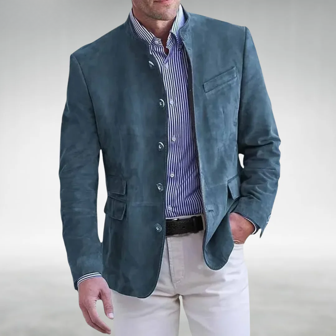 Marco – Męska marynarka casual w nowoczesnym stylu z kieszeniami