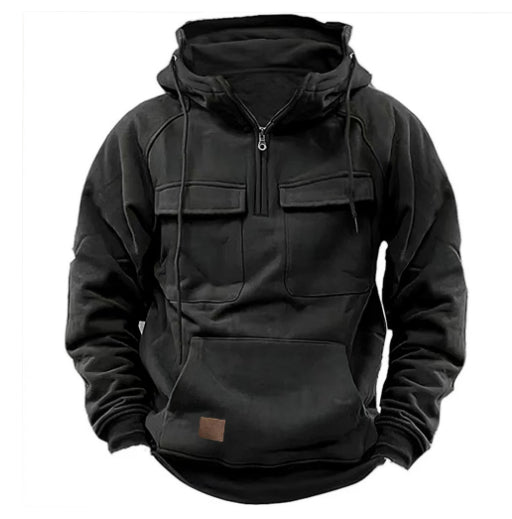 Hugo – Bluza z kieszeniami i suwakiem