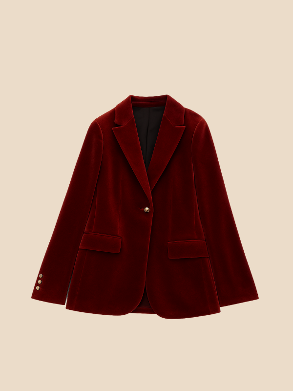 Lena – Elegancka marynarka welurow