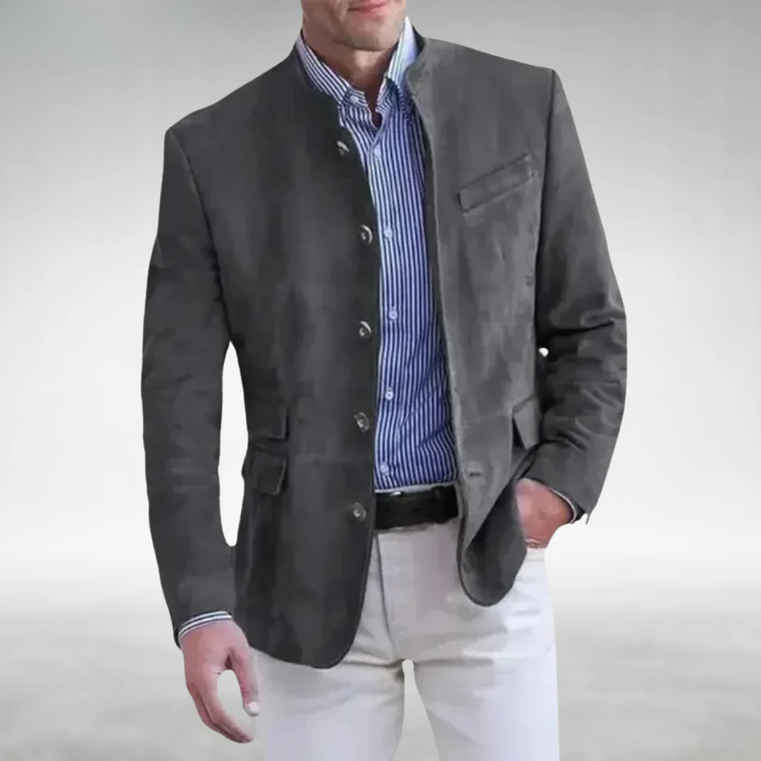 Marco – Męska marynarka casual w nowoczesnym stylu z kieszeniami