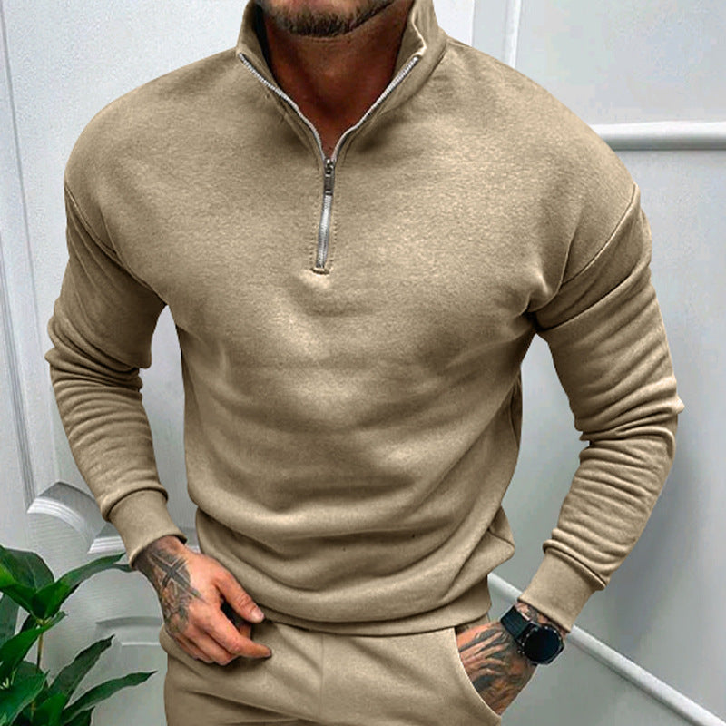 Luca – Bluza z zamkiem pod szyją