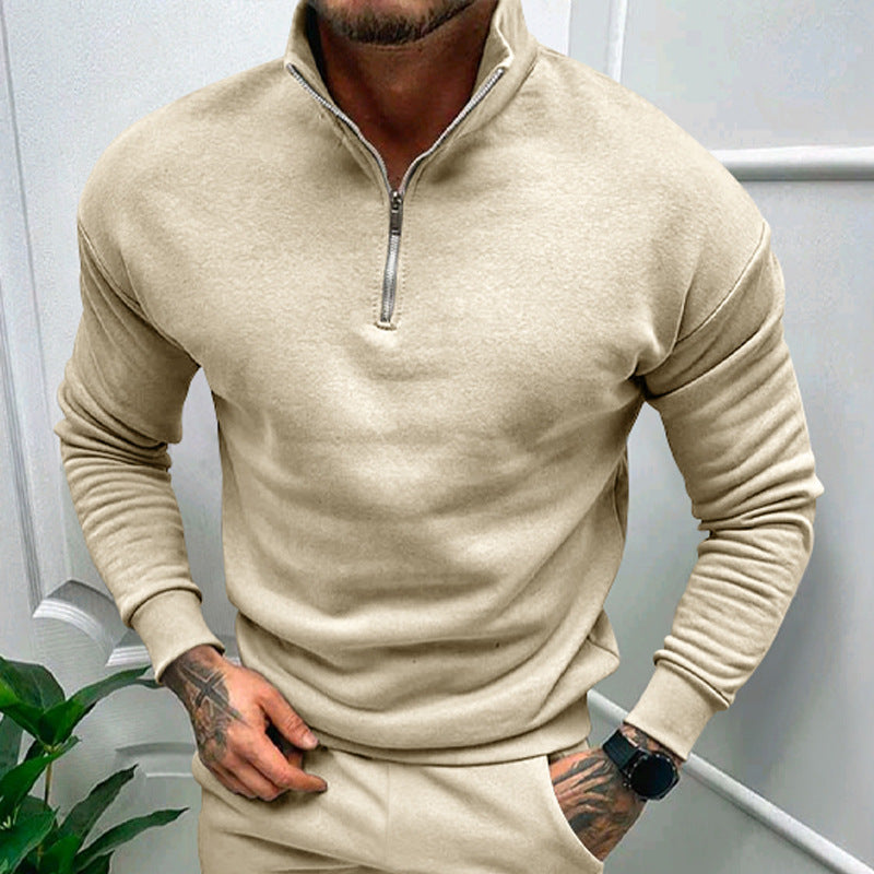 Luca – Bluza z zamkiem pod szyją