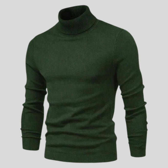Damian – Sweter męski z golfem