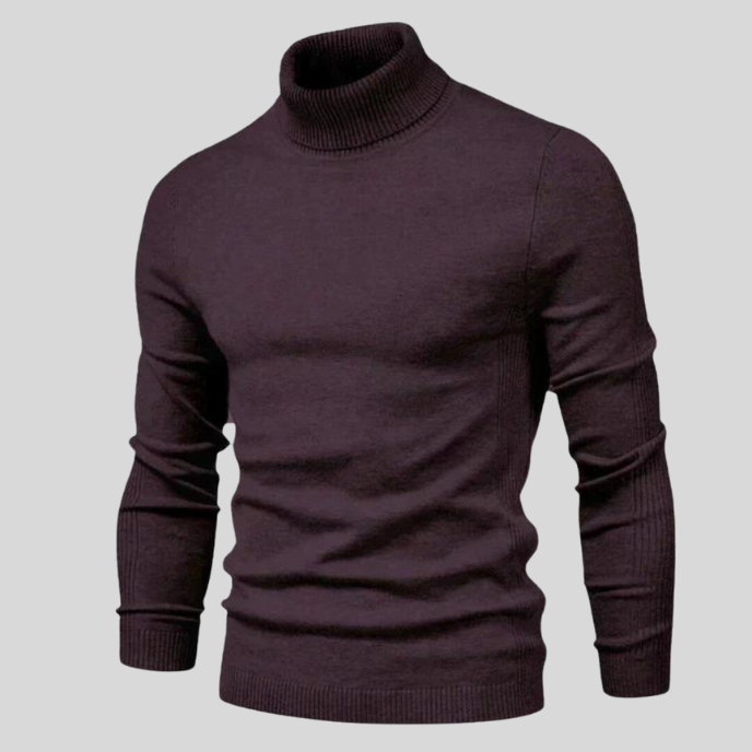 Damian – Sweter męski z golfem