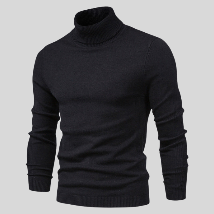 Damian – Sweter męski z golfem