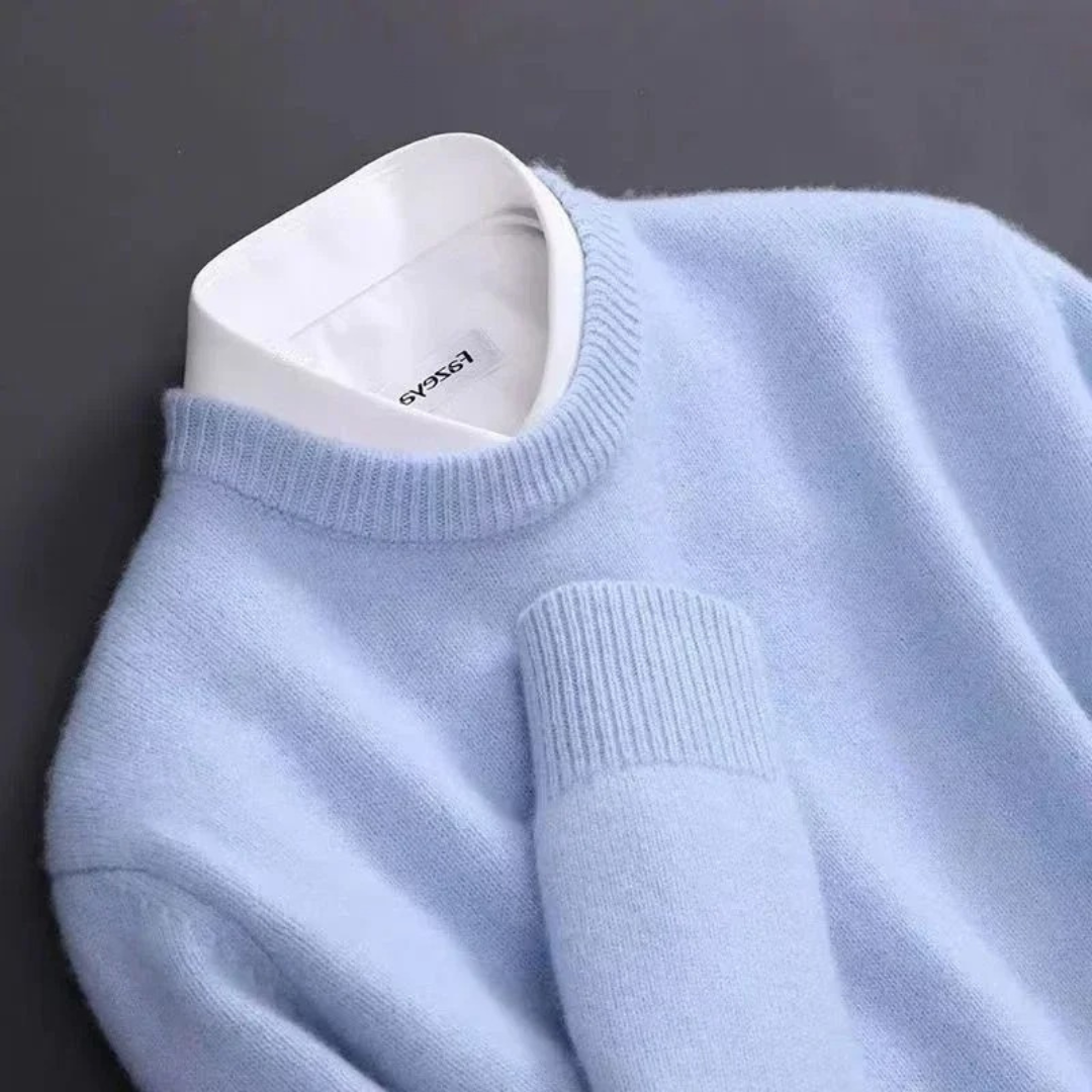Ethan – Męski sweter casual oversize z miękkiego materiału