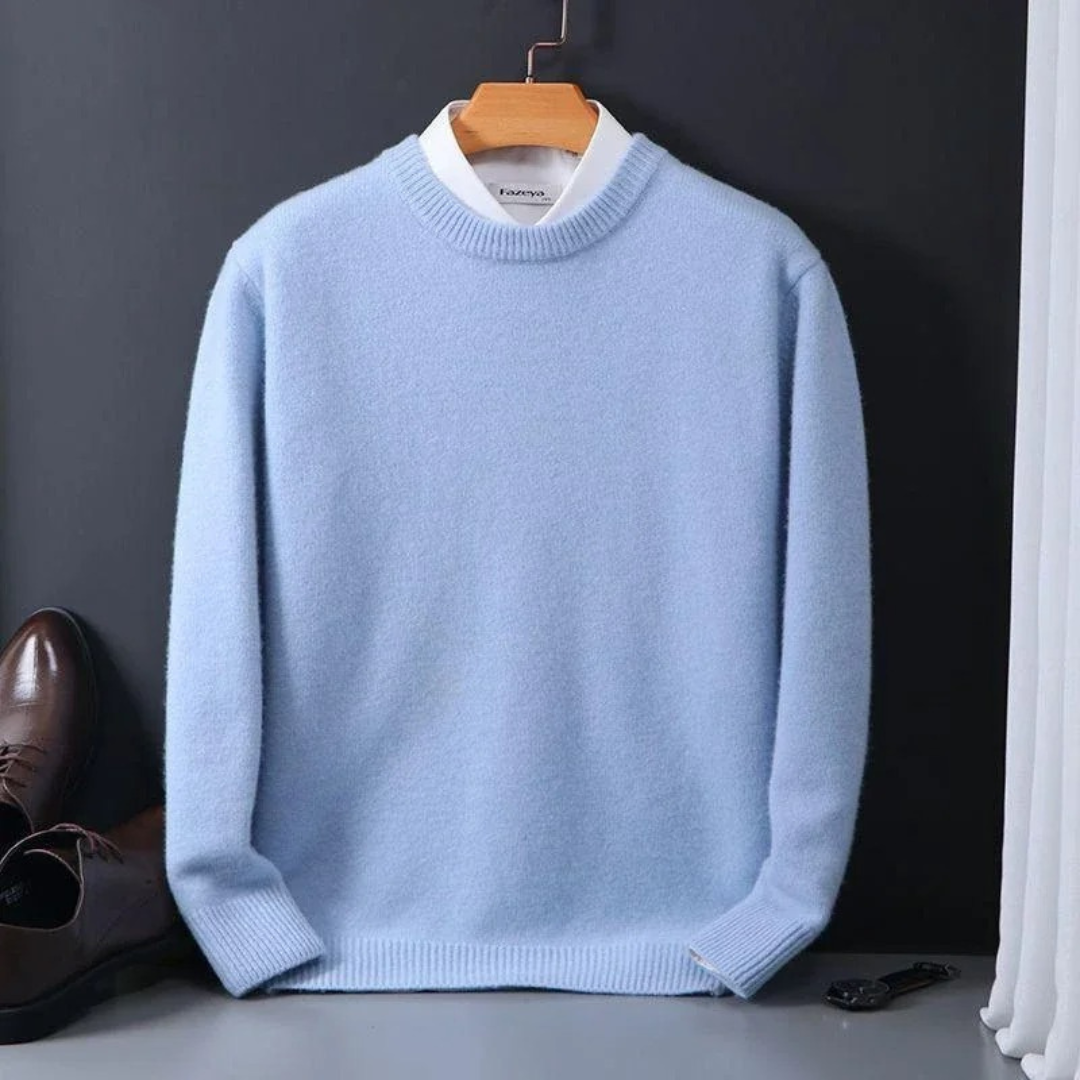 Ethan – Męski sweter casual oversize z miękkiego materiału