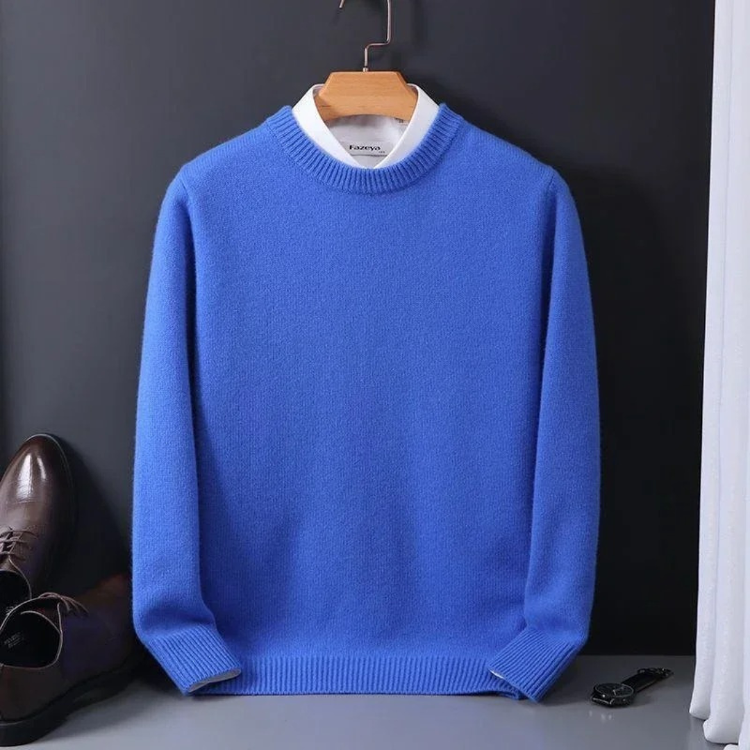 Ethan – Męski sweter casual oversize z miękkiego materiału