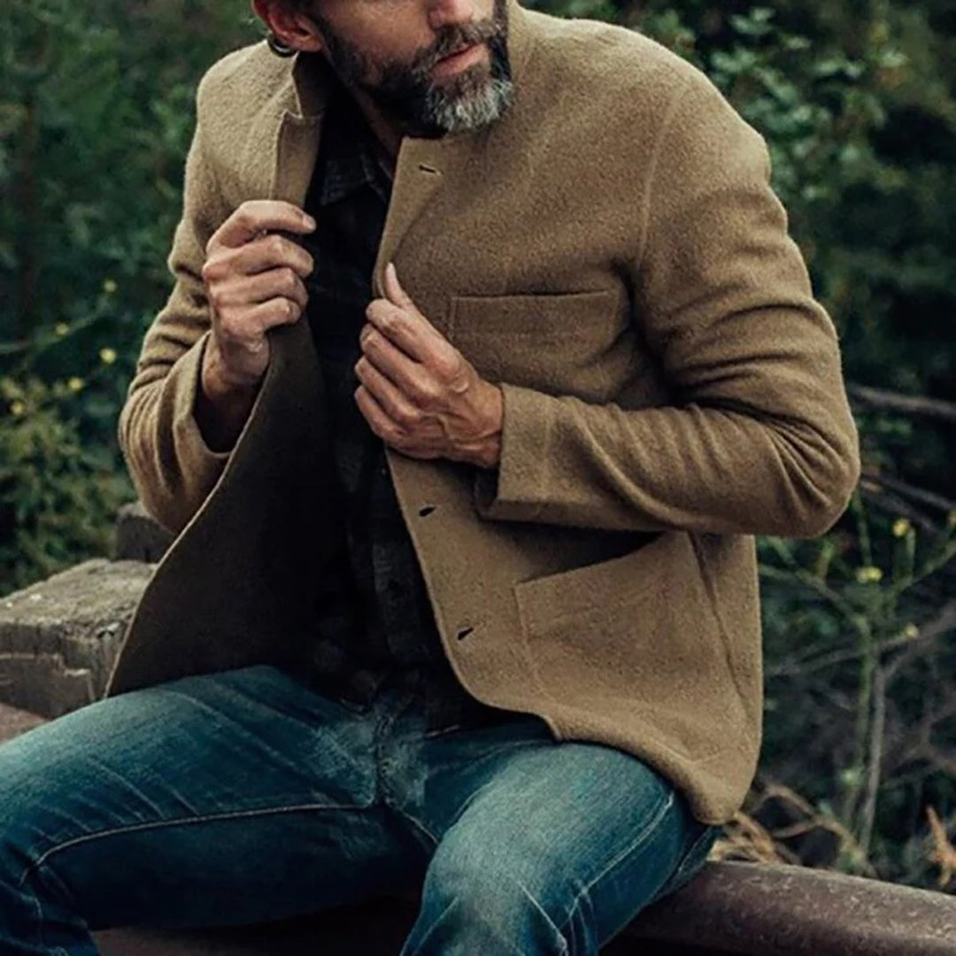 Tomasz - Marynarka męska casual z kieszeniami