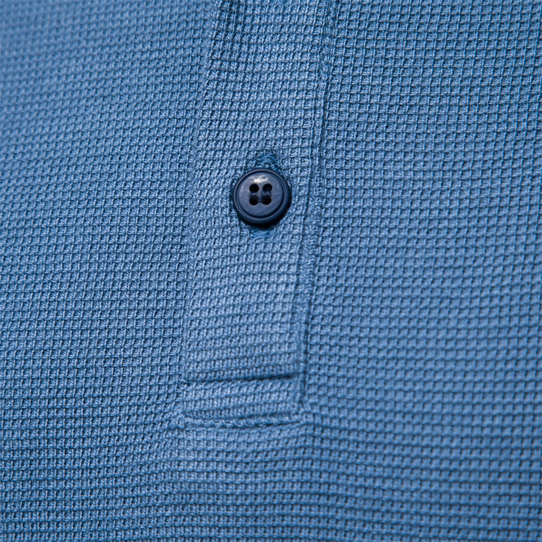 Adam - Longsleeve męski z guzikami