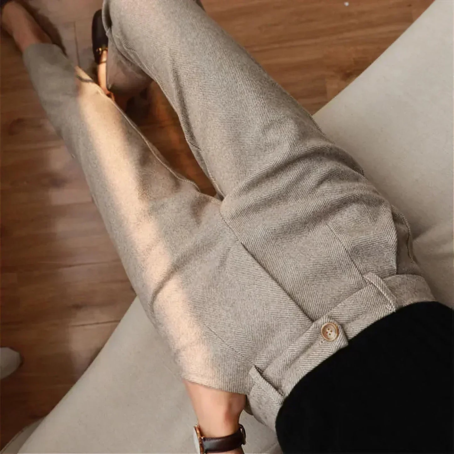 Adrian – Męskie spodnie w stylu smart casual