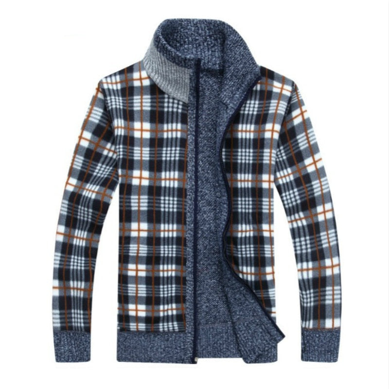 Dorian – Męski sweter zapinany na zamek