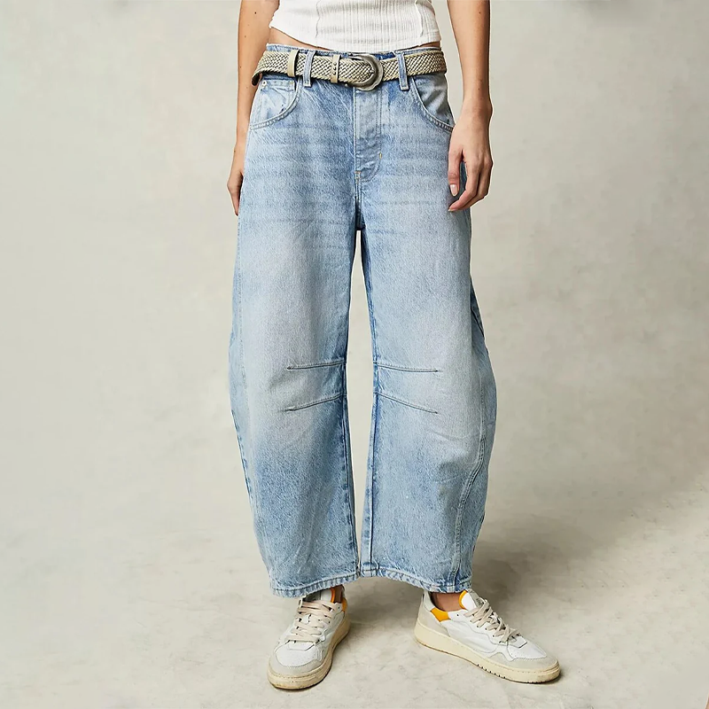 Julia – Jeansy wide leg damskie
