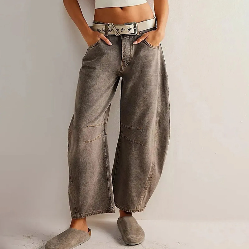 Julia – Jeansy wide leg damskie