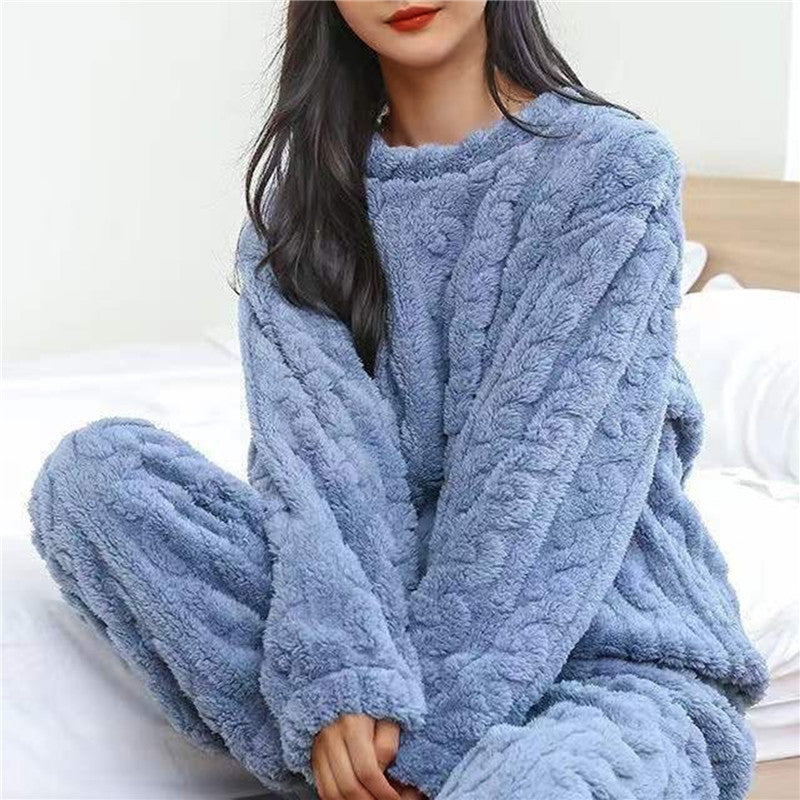 Zosia – Dwuczęściowy Damski Komplet Polarowy Homewear