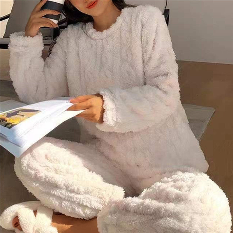 Zosia – Dwuczęściowy Damski Komplet Polarowy Homewear