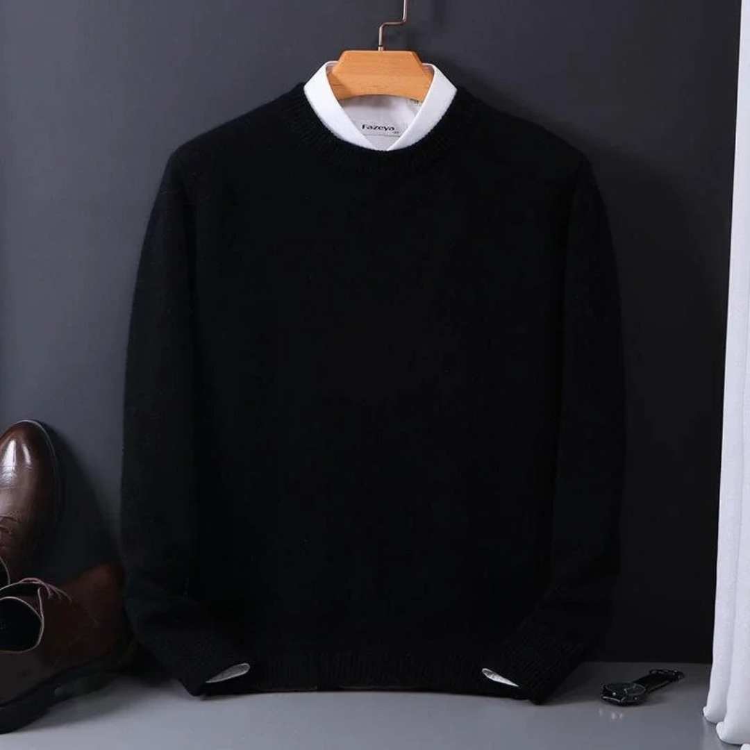 Ethan – Męski sweter casual oversize z miękkiego materiału