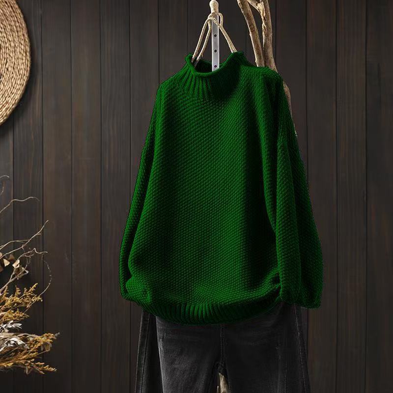 Luna – Męski sweter oversize z golfem