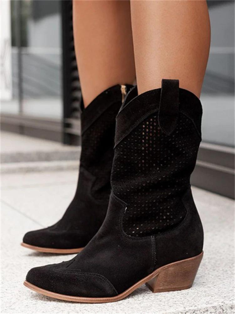 Oddychające buty kowbojskie