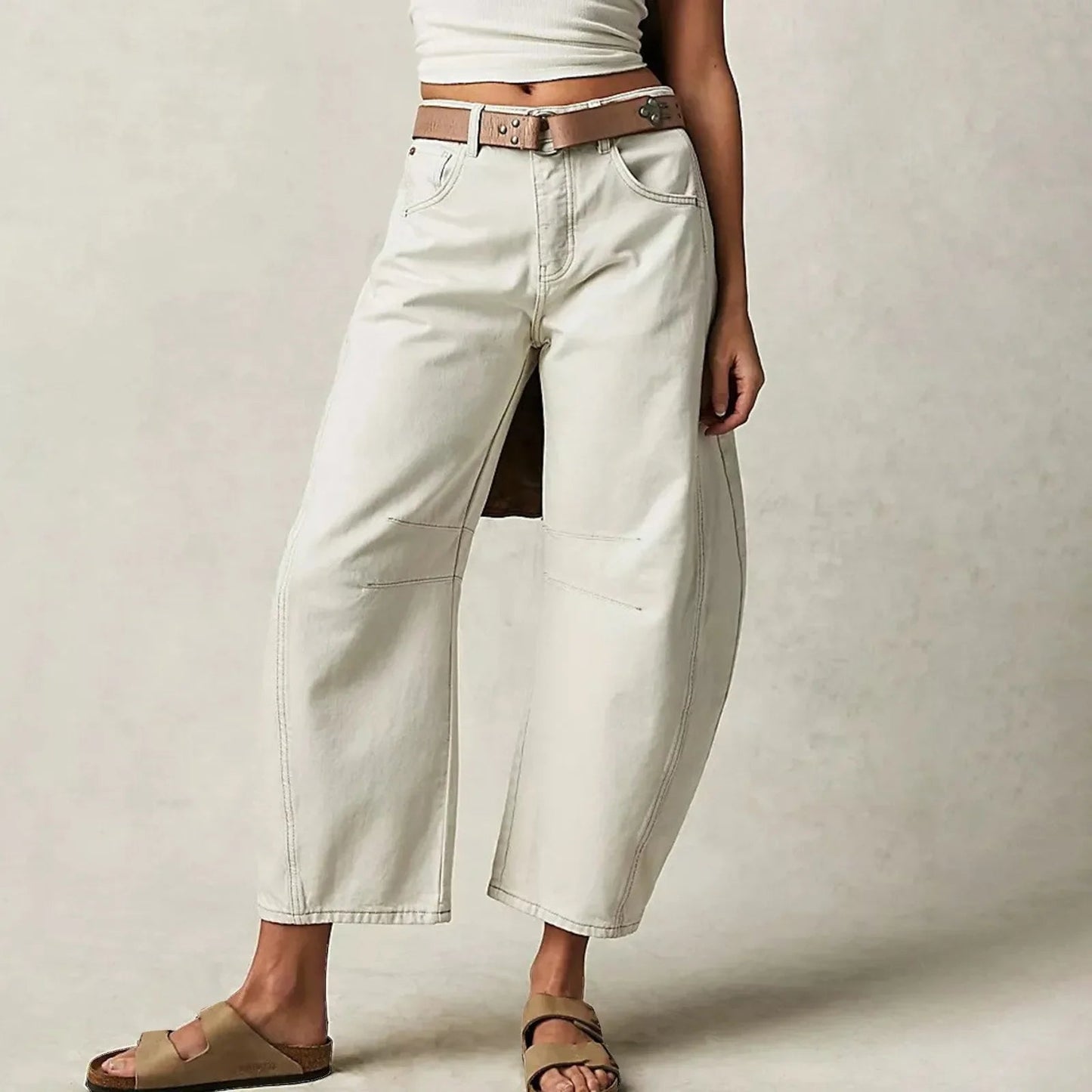 Julia – Jeansy wide leg damskie