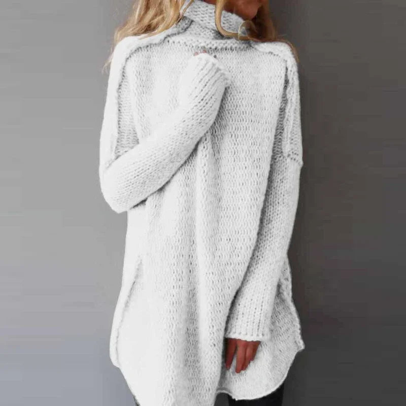 Savana – Oversize’owy sweter z golfem