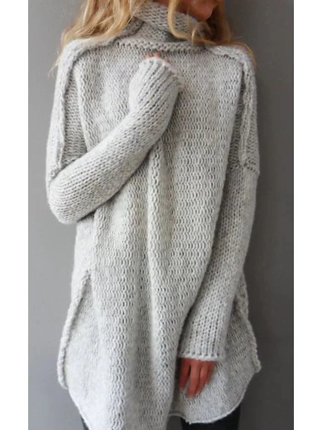 Savana – Oversize’owy sweter z golfem