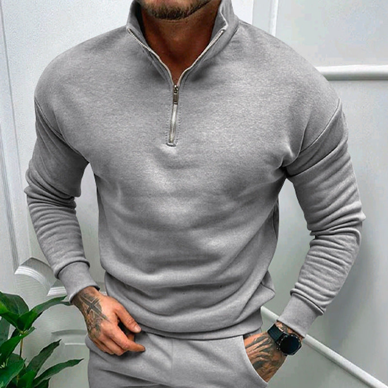 Luca – Bluza z zamkiem pod szyją