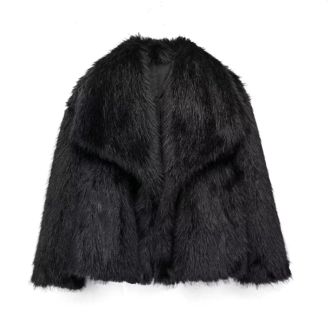 DoCzerwonyhea | Elegante warme Felljacke