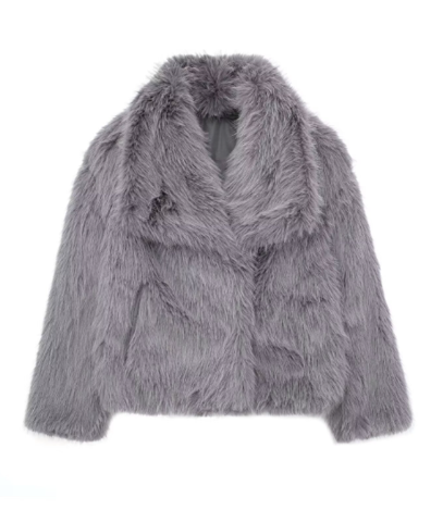DoCzerwonyhea | Elegante warme Felljacke
