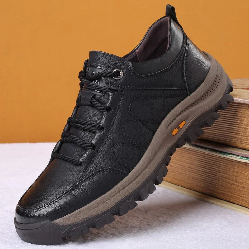 Dawid – Skórzane Półbuty Męskie Casual