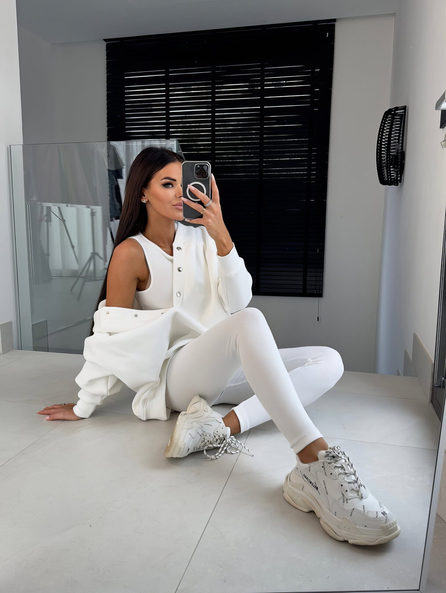 Lena – Stylowy Dres Damski z Bluzy i Legginsów
