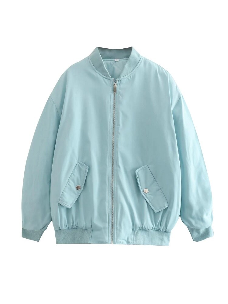 Kaia – Kurtka damska bomberka oversize pikowana