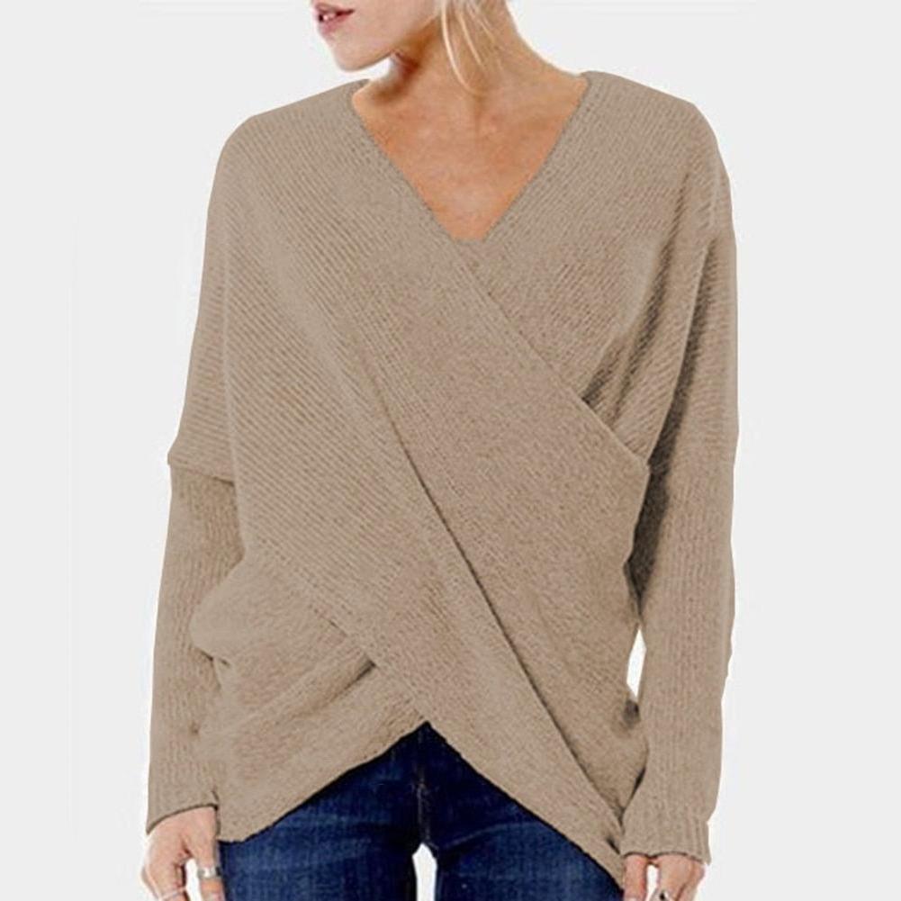 Meline – Sweter damski kopertowy