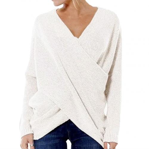 Meline – Sweter damski kopertowy