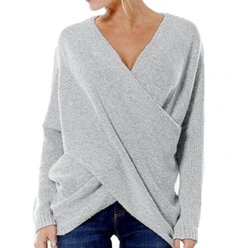 Meline – Sweter damski kopertowy
