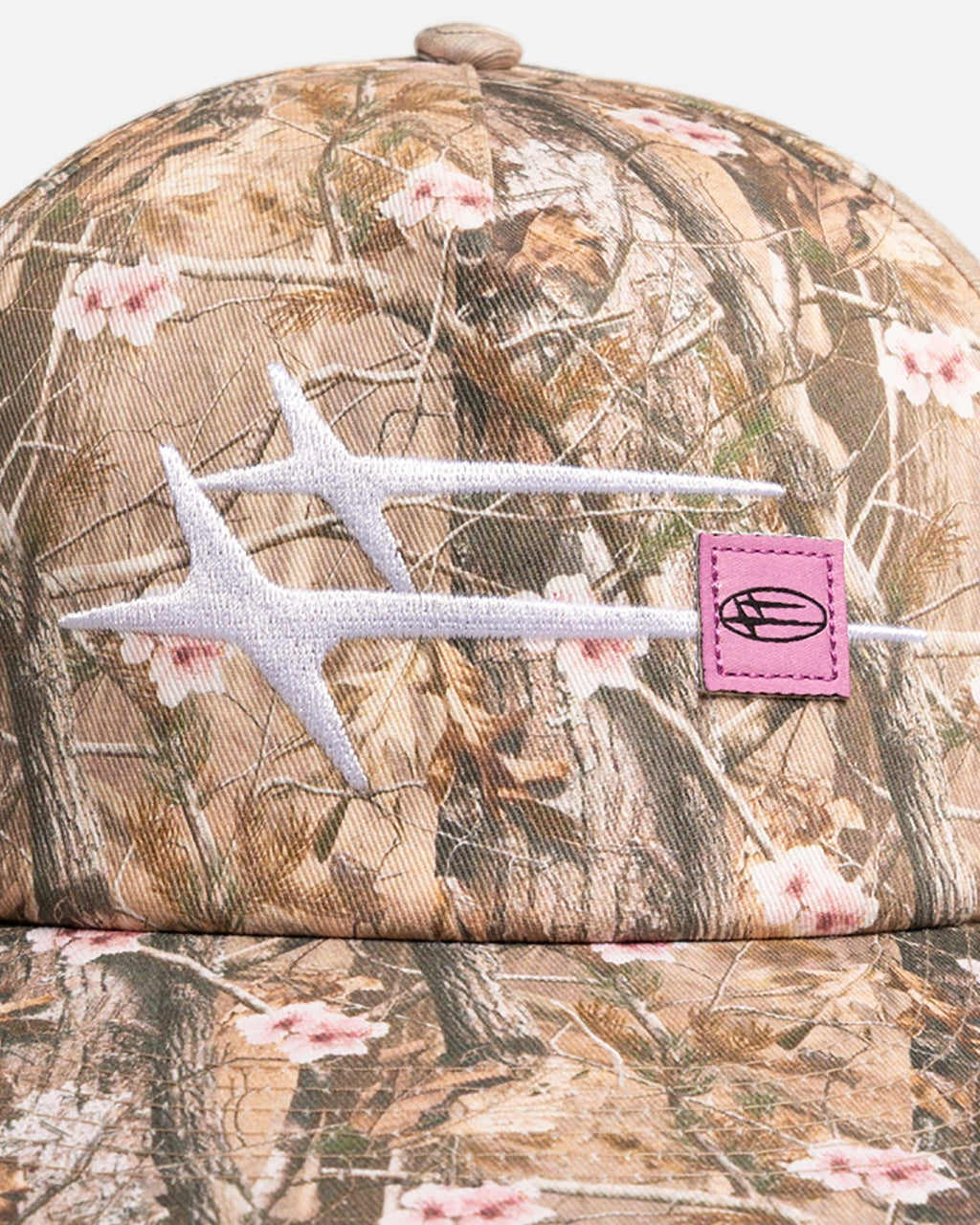 Loiter Hybrid Snapback Cap Pink Tree Camo - Image 5