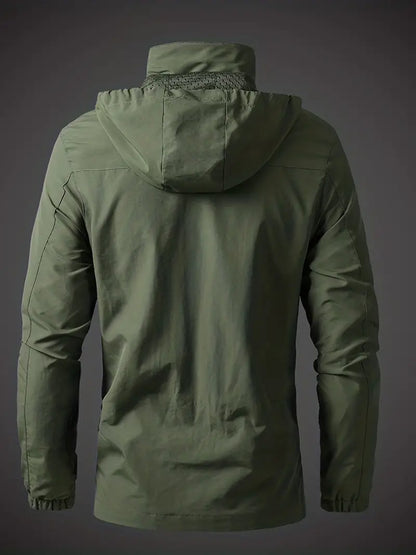 Michał – Lekka Kurtka Męska Outdoor z Kapturem