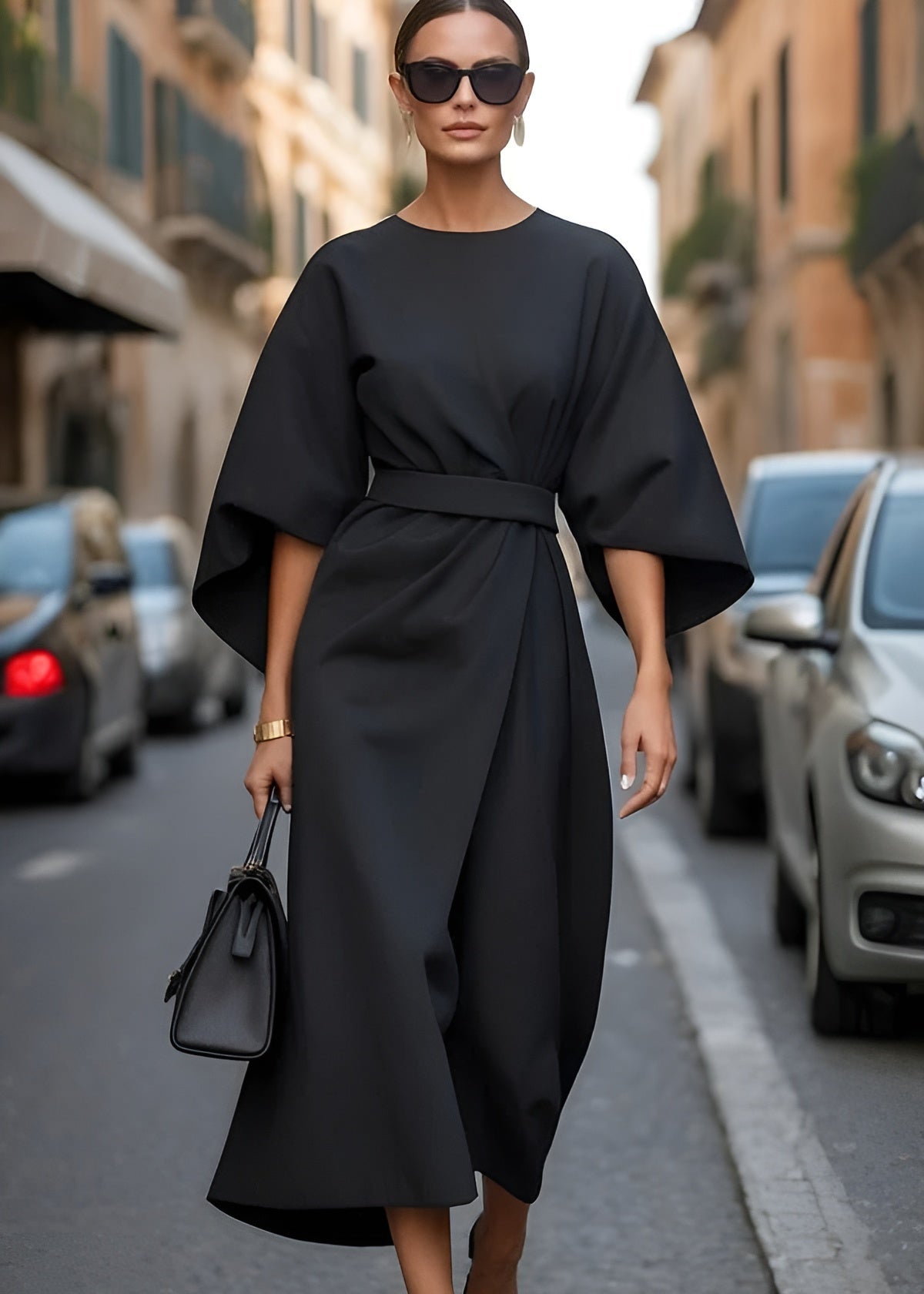 Sophie – Elegant Midi Dress for Women - Image 3