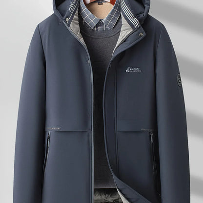 Daniel – Techniczna zimowa parka męska z kapturem o nowoczesnym kroju