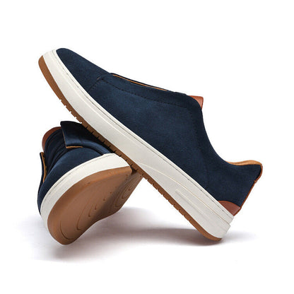Theo – Wsuwane Sneakersy Casual o Minimalistycznej Formie