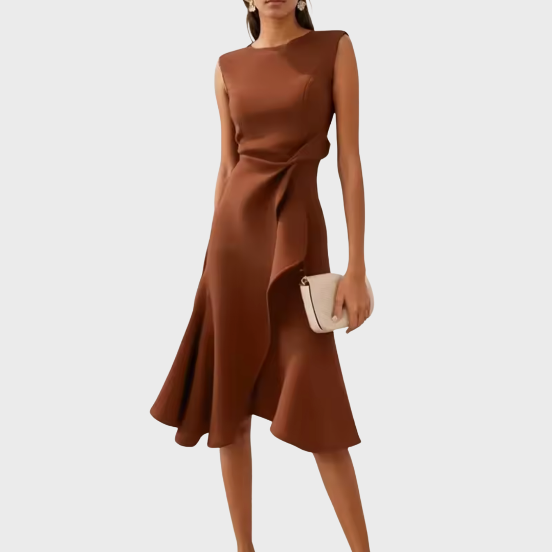 Emily – Elegant Flared Dress - Image 9