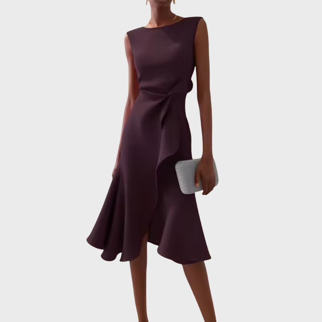 Emily – Elegant Flared Dress - Image 11