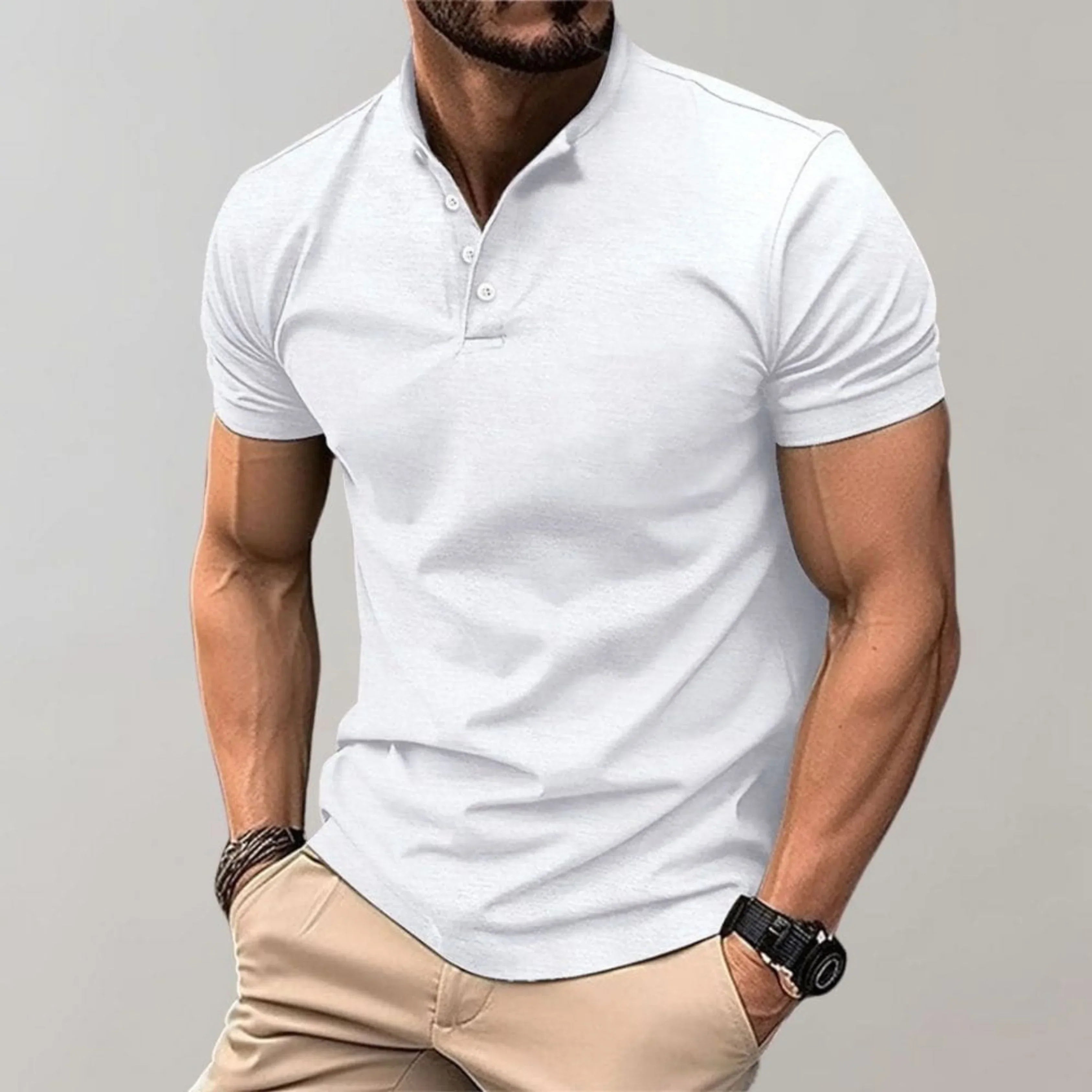 Andreas – Elegant Polo Shirt - Image 4