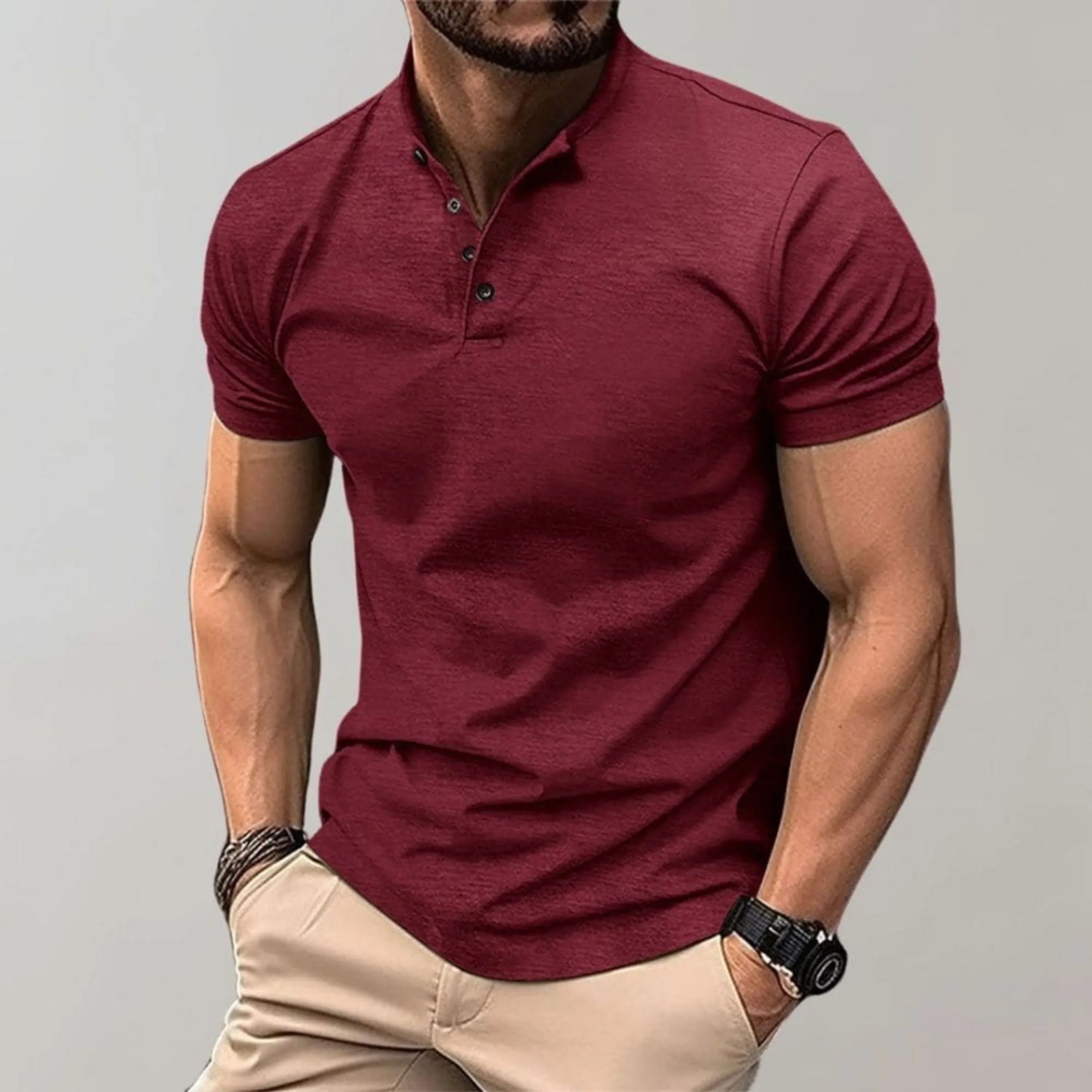 Andreas – Elegant Polo Shirt - Image 3