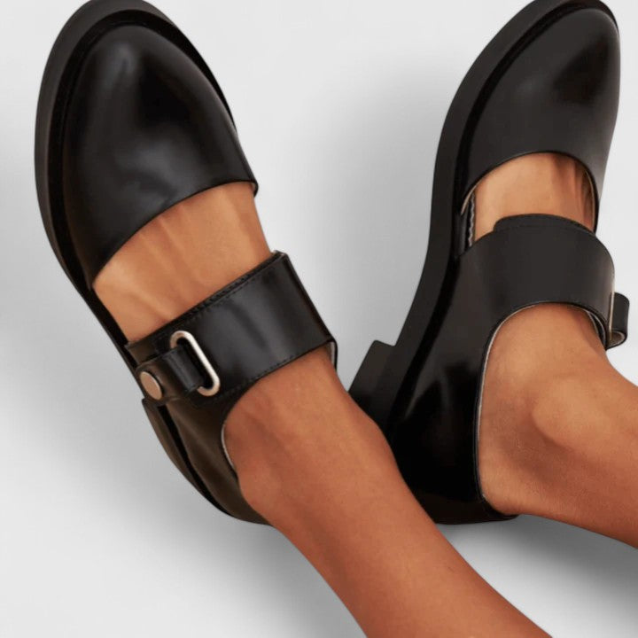 Nadine – Slip-On  Mary Jane Round Toe Shoes for Women - Image 3