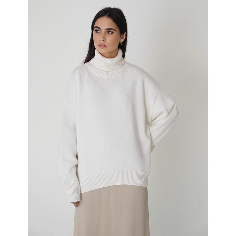 Valeria – Sweter z golfem damski