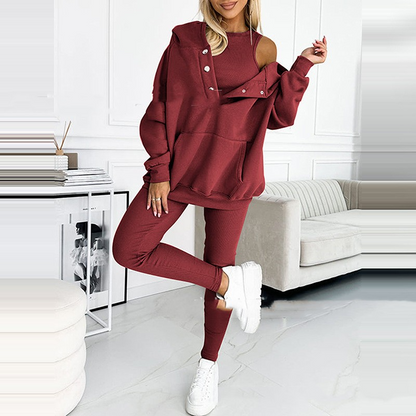 Arden – Bluza damska z kapturem oversize